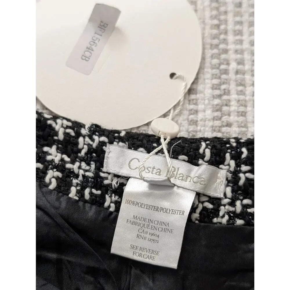 nwt costa blanca mini skirt
